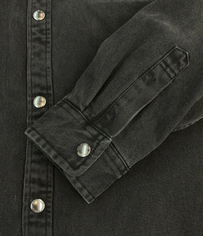 Supreme ジャケット 25AW Quilted Lined Denim Snap Shirt メンズ SIZE L シュプリーム