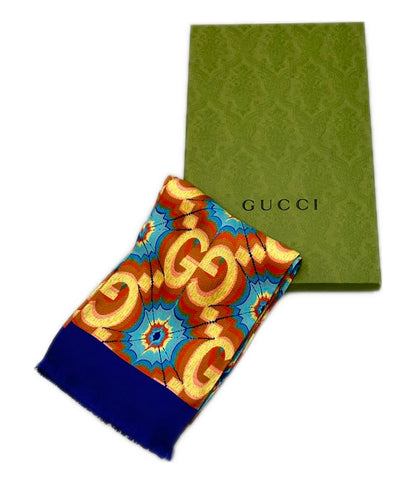 美品 GUCCI スカーフ シルク100% 100th Anniversary Limited Edition Scarf 692032 レディース メンズ グッチ