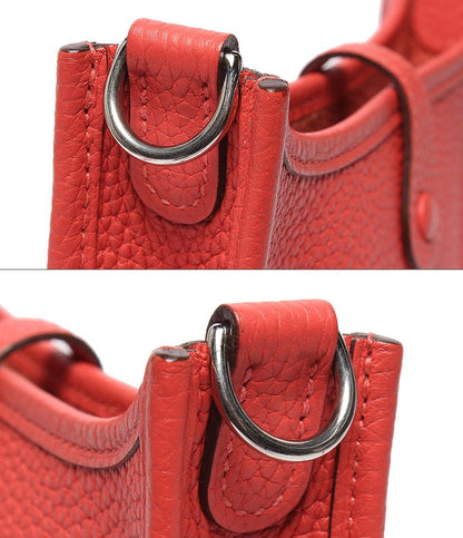 HERMES ショルダーバッグ D刻印 シルバー金具 肩掛け 斜め掛け トリヨンクレマンス エヴリン TPM レディース エルメス