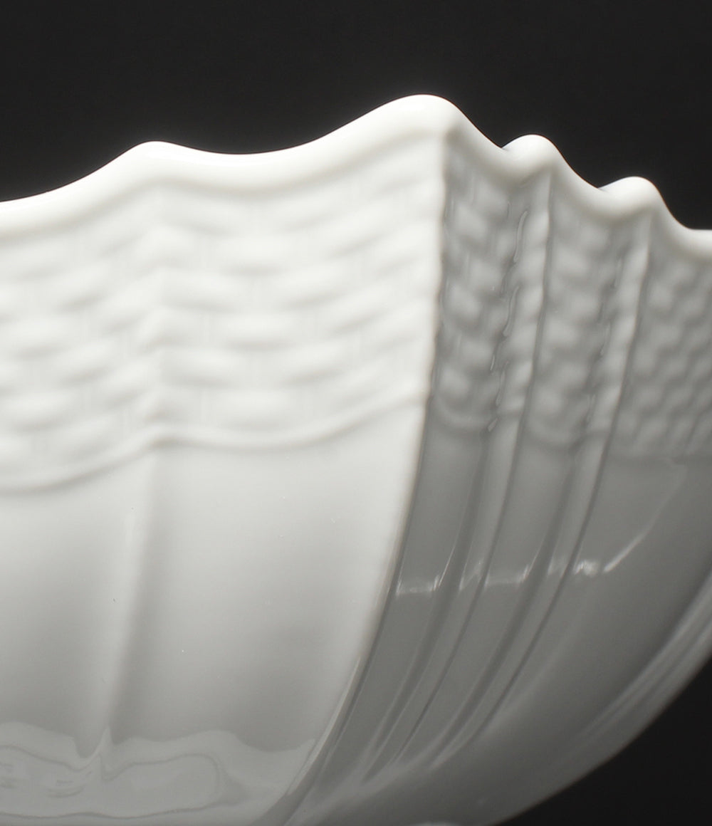 美品 Richard Ginori スクエアサラダボウル 皿 20cm ディッシュ ラウンド 14cm 4点サラダセット ベッキオホワイト リチャードジノリ