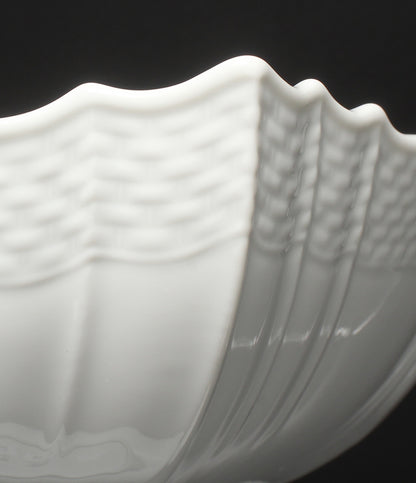 美品 Richard Ginori スクエアサラダボウル 皿 20cm ディッシュ ラウンド 14cm 4点サラダセット ベッキオホワイト リチャードジノリ