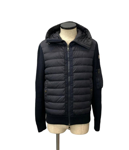 モンクレール ニット切替ダウンジャケット E20919402800 94789 メンズ SIZE S MONCLER