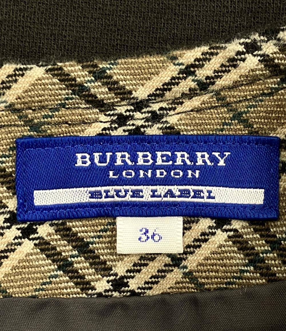 バーバリーブルーレーベル 七分袖ワンピース レディース SIZE 36 (S) BURBERRY BLUE LABEL