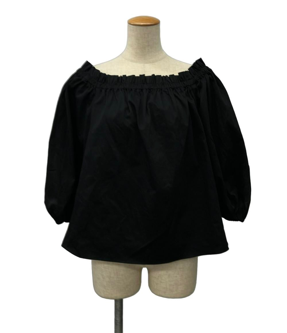 Kate Spade 半袖ブラウス ポプリン オフショルダー トップ KB072 レディース SIZE XS ケイトスペード