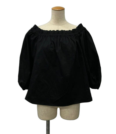 Kate Spade 半袖ブラウス ポプリン オフショルダー トップ KB072 レディース SIZE XS ケイトスペード