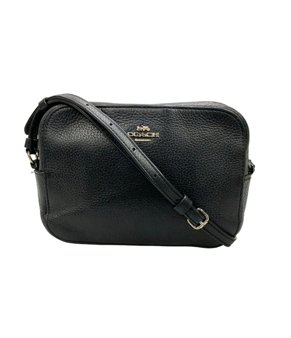 最安値 Coach ブラック ショルダーバッグ ロゴ swag yoko 最安値 Coach