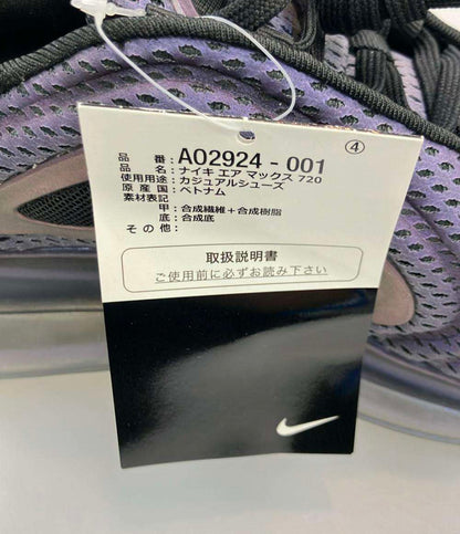 美品 ナイキ ローカットスニーカー AIR MAX 720 AO2924-001 メンズ SIZE 27.0 (L) NIKE