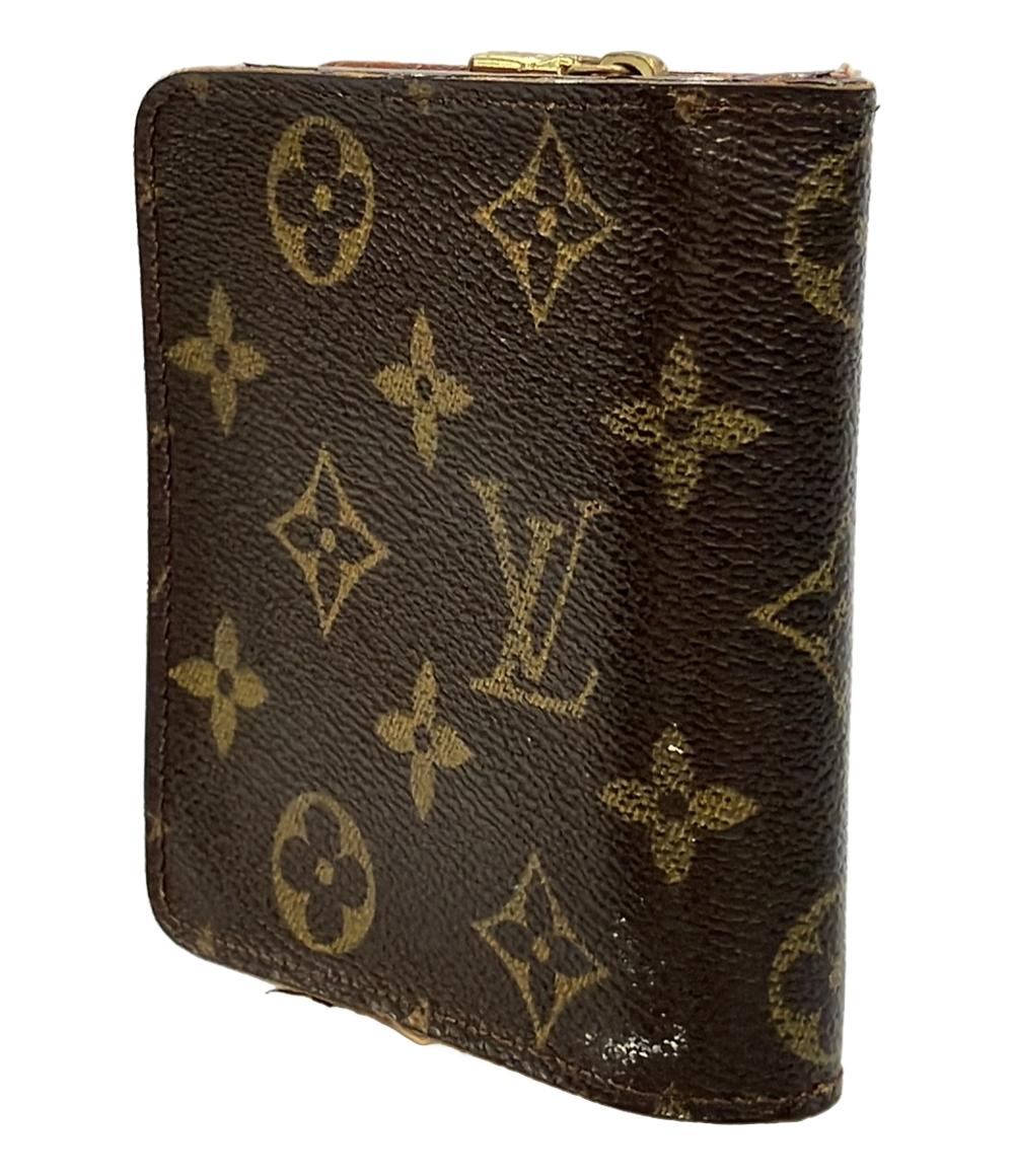 Louis Vuitton 二つ折り財布 モノグラム コンパクトジップ M61667 レディース メンズ ルイヴィトン