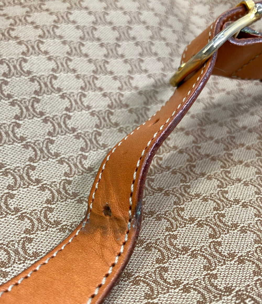 CELINE ショルダーバッグ 斜め掛け マカダム柄 M08 レディース セリーヌ