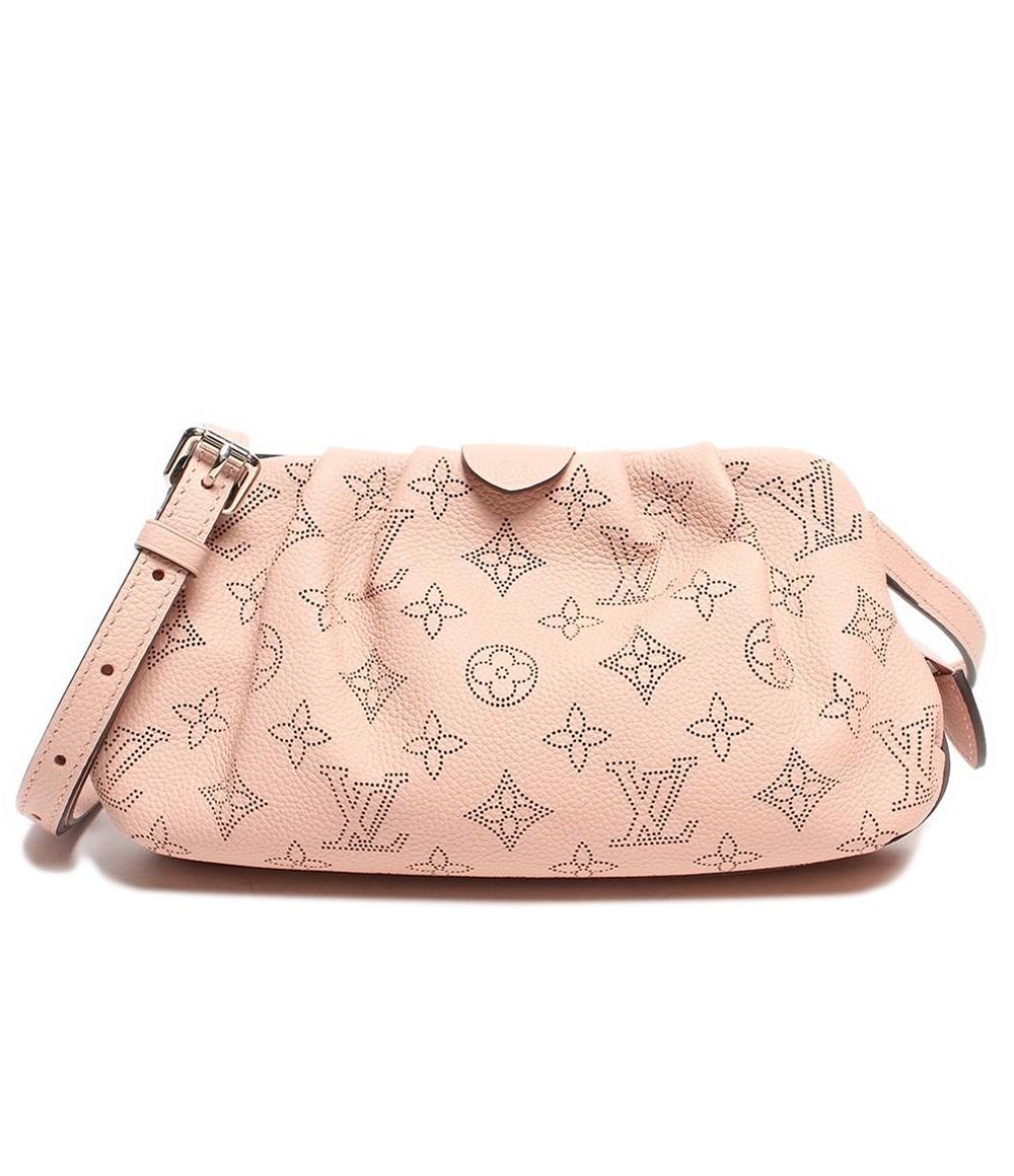 美品 ルイ・ヴィトン ショルダーバッグ シルバー金具 スカラ ミニ マヒナ マグノリア レザー M80904 レディース LOUIS VUITTON