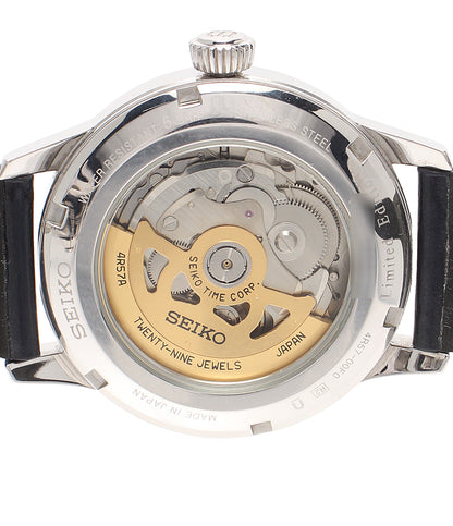 SEIKO 腕時計 SARY087 プレサージュ 自動巻き ネイビー 4R57-00F0 メンズ セイコー