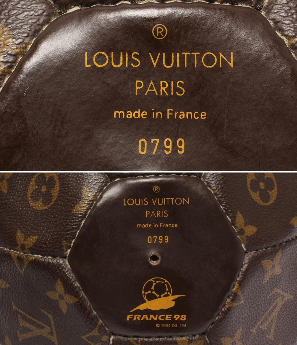 LOUIS VUITTON サッカーボール 1998年 フランスワールドカップ記念 限定3000個 モノグラム M99054 レディース メンズ ルイ・ヴィトン