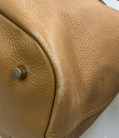 BURBERRY ショルダーバッグ バケットバッグ 肩掛け レザー レディース バーバリー