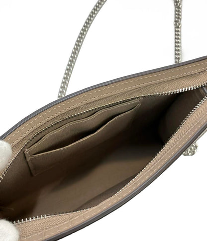 コーチ チェーンショルダーバッグ スリム クロスボディ レザー 斜め掛け クロコ型押し CR237 レディース COACH