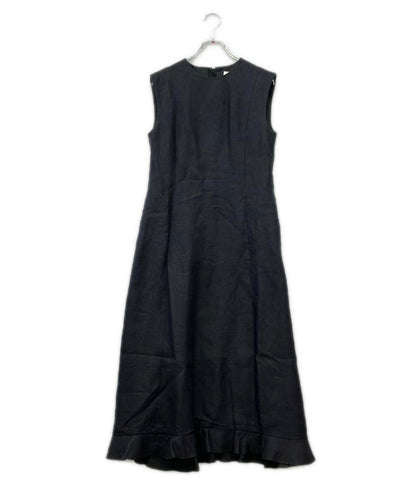 ebure リネンノースリーブラッフルワンピース レディース SIZE 36 (XS) エブール