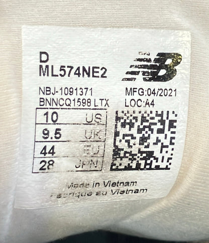 NEW BALANCE ローカットスニーカー ML574NE2 メンズ SIZE 28.0 (XL) ニューバランス