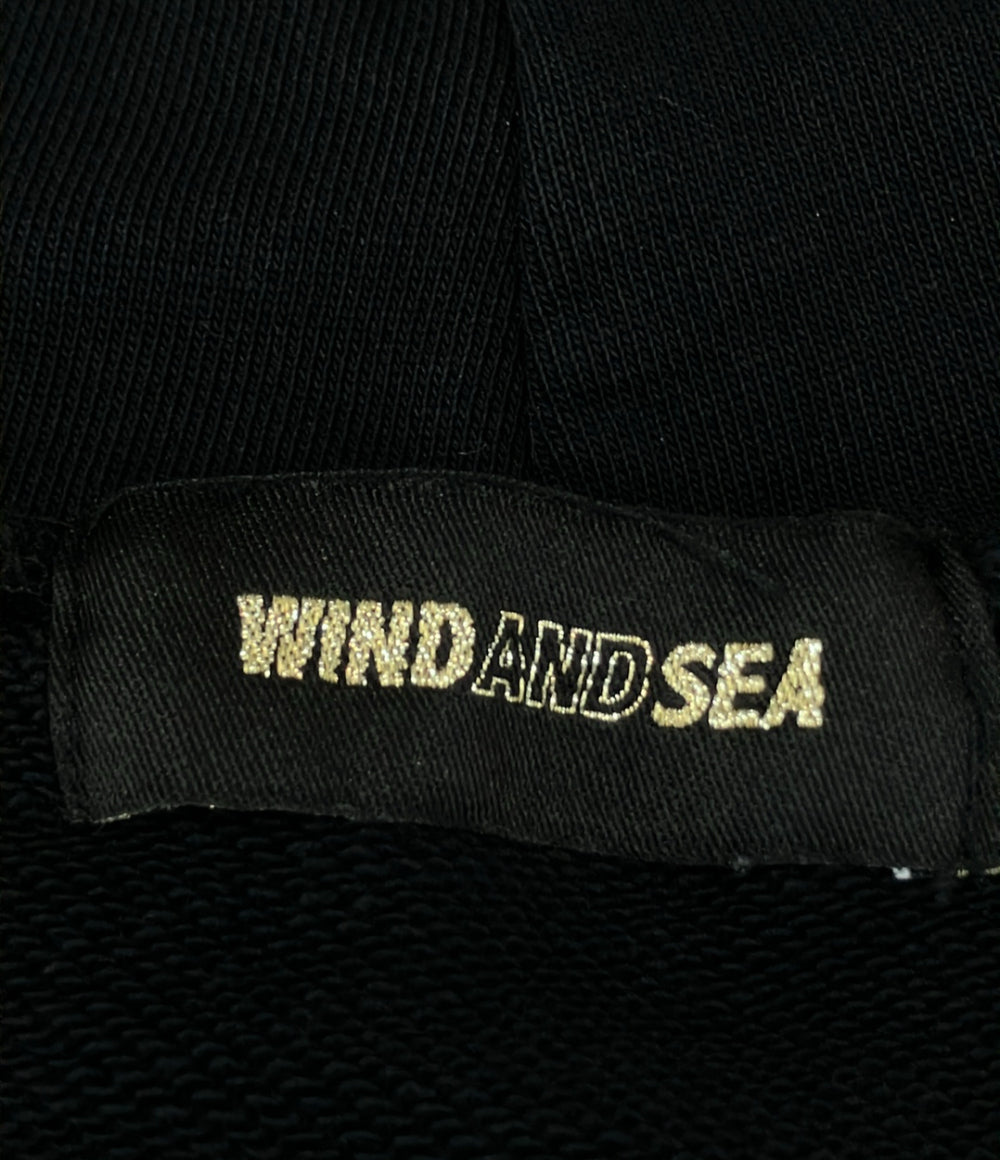 WIND AND SEA パーカー プルオーバー スウェット 羽田空港店限定 メンズ SIZE XL ウィンダンシー