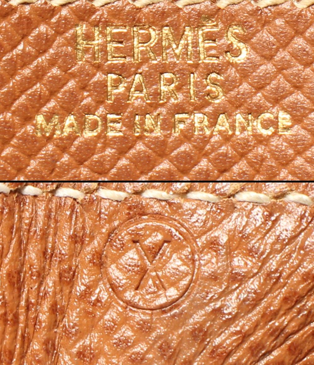 エルメス コインケース ○X刻印 ゴールド金具 ルヴァンキャトル レディース HERMES
