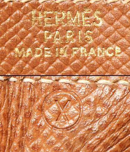 エルメス コインケース ○X刻印 ゴールド金具 ルヴァンキャトル レディース HERMES