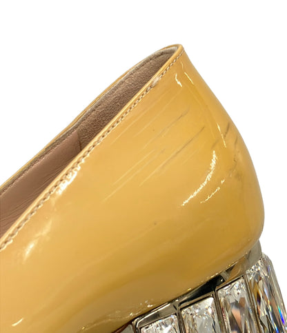 Miu Miu パンプス チャンキーヒール レディース SIZE 36 ミュウ ミュウ