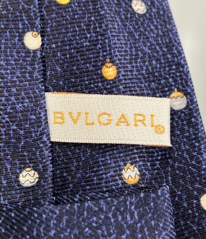 BVLGARI ネクタイ シルク 100% メンズ ブルガリ