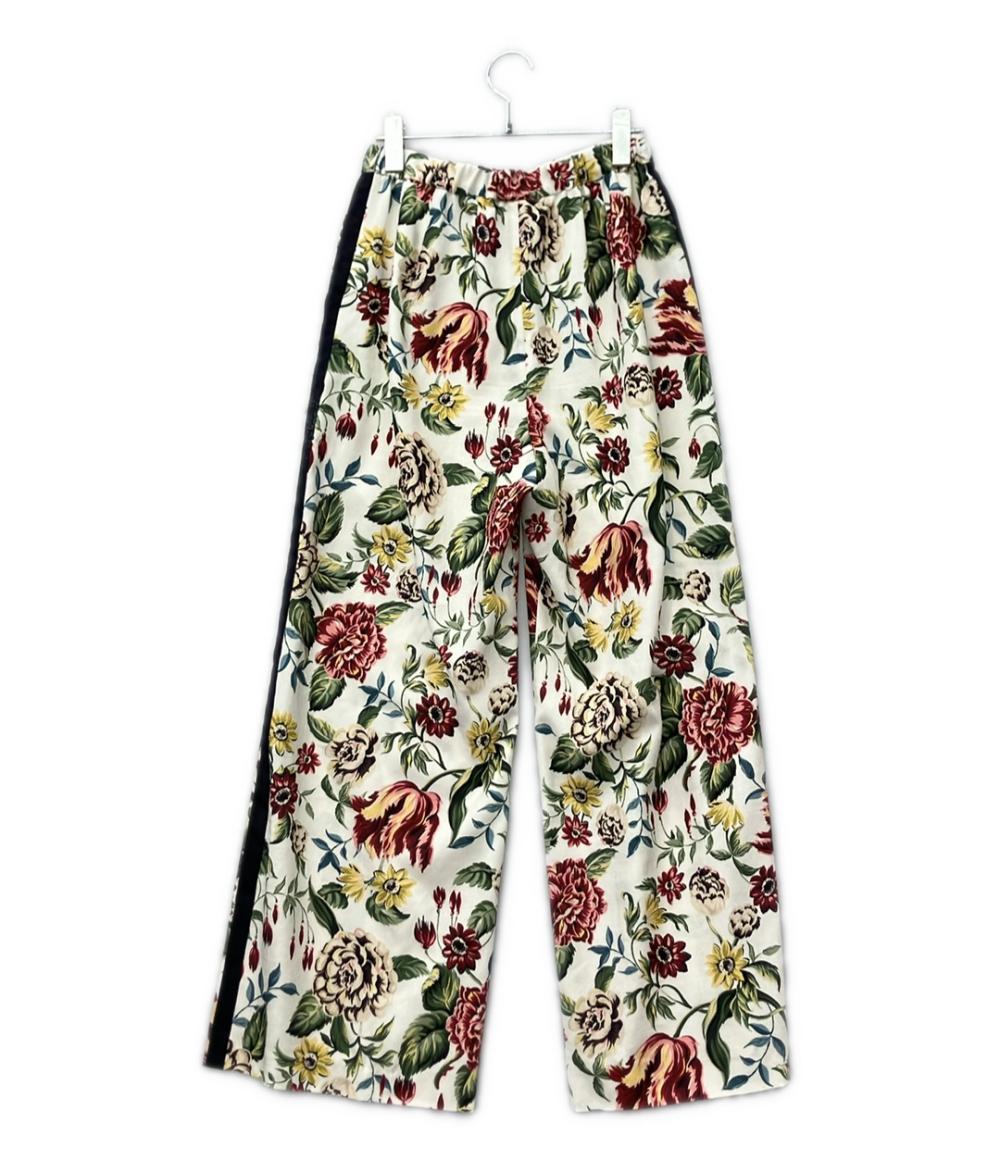 GRACE CONTINENTAL アンティーク フラワープリントパンツ レディース SIZE 36 グレースコンチネンタル