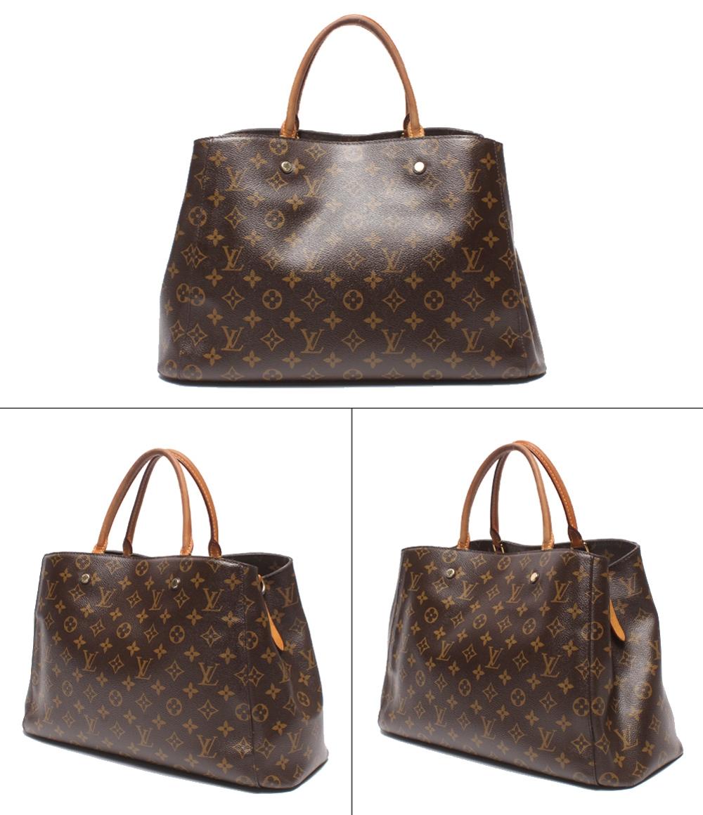 LOUIS VUITTON 2WAYハンドバッグ ショルダーバッグ 斜め掛け モンテーニュGM モノグラム M41607 レディース ルイ・ヴィトン