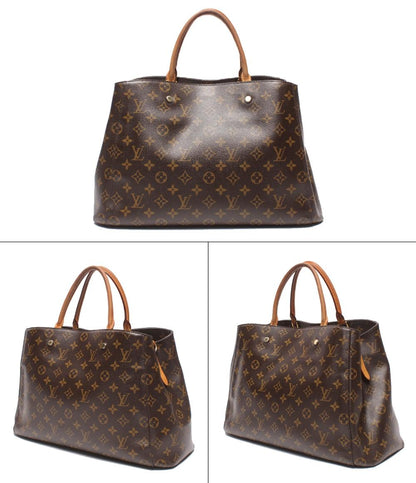 LOUIS VUITTON 2WAYハンドバッグ ショルダーバッグ 斜め掛け モンテーニュGM モノグラム M41607 レディース ルイ・ヴィトン