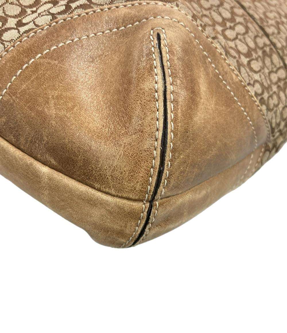 COACH ショルダーバッグ 斜め掛け キャンバス ミニシグネチャー 6377 レディース コーチ