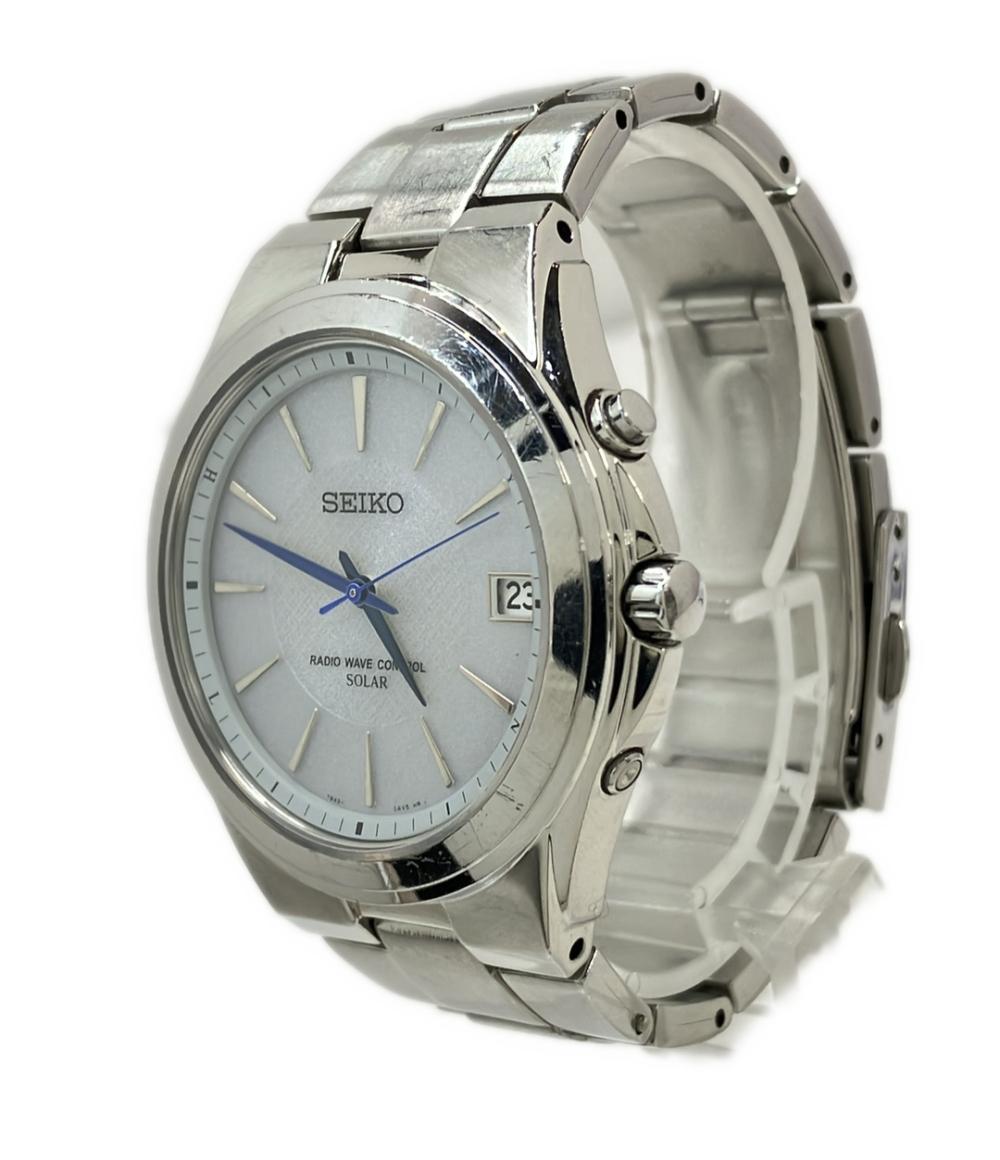 【電波ソーラー、美品】SEIKO　セイコー　青針　7B42-0AL0 2026年最新】セイコー 7B42-0AL0の人気アイテム - メルカリ