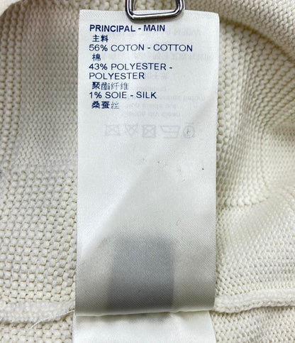 LOUIS VUITTON 長袖ニット クルーネック ダミエスティッチ インサイドアウト ダミエ メンズ SIZE L ルイ・ヴィトン