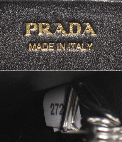 美品 PRADA 2WAYハンドバッグ ショルダーバッグ 肩掛け アーケ スモール レザー ショルダーバッグ 1BC194 レディース プラダ
