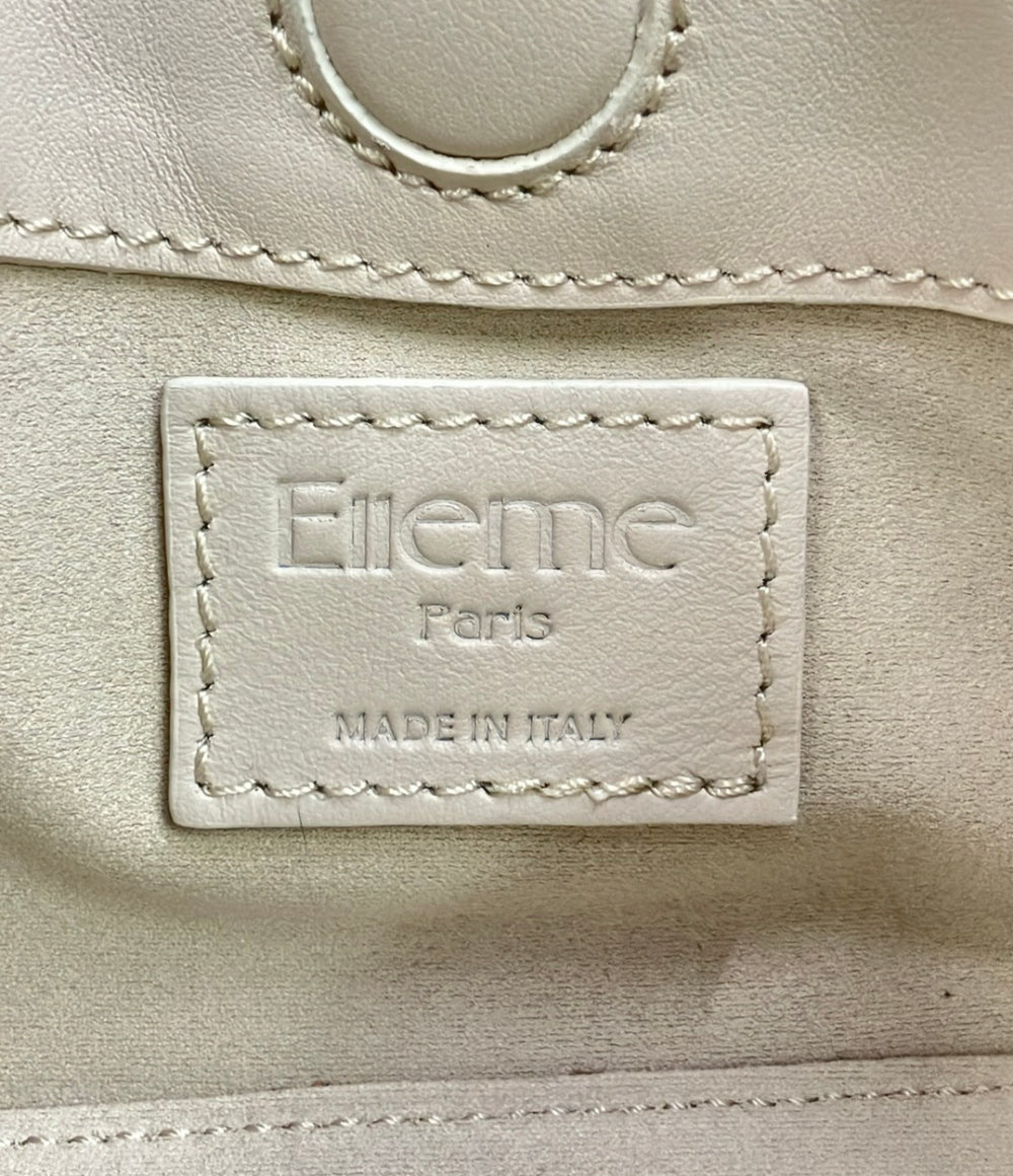 elleme ハンドバッグ ショルダーバッグ 2WAY 斜め掛け レディース