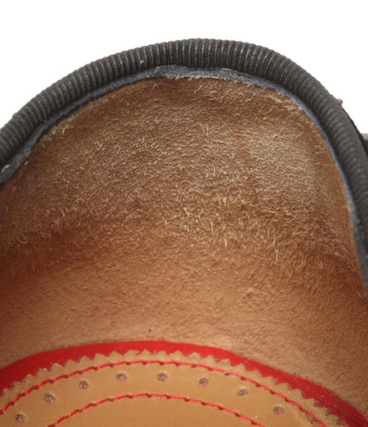 Christian Louboutin スパイクベルベットローファー スタッズ メンズ SIZE 41 25.5(cm) クリスチャンルブタン