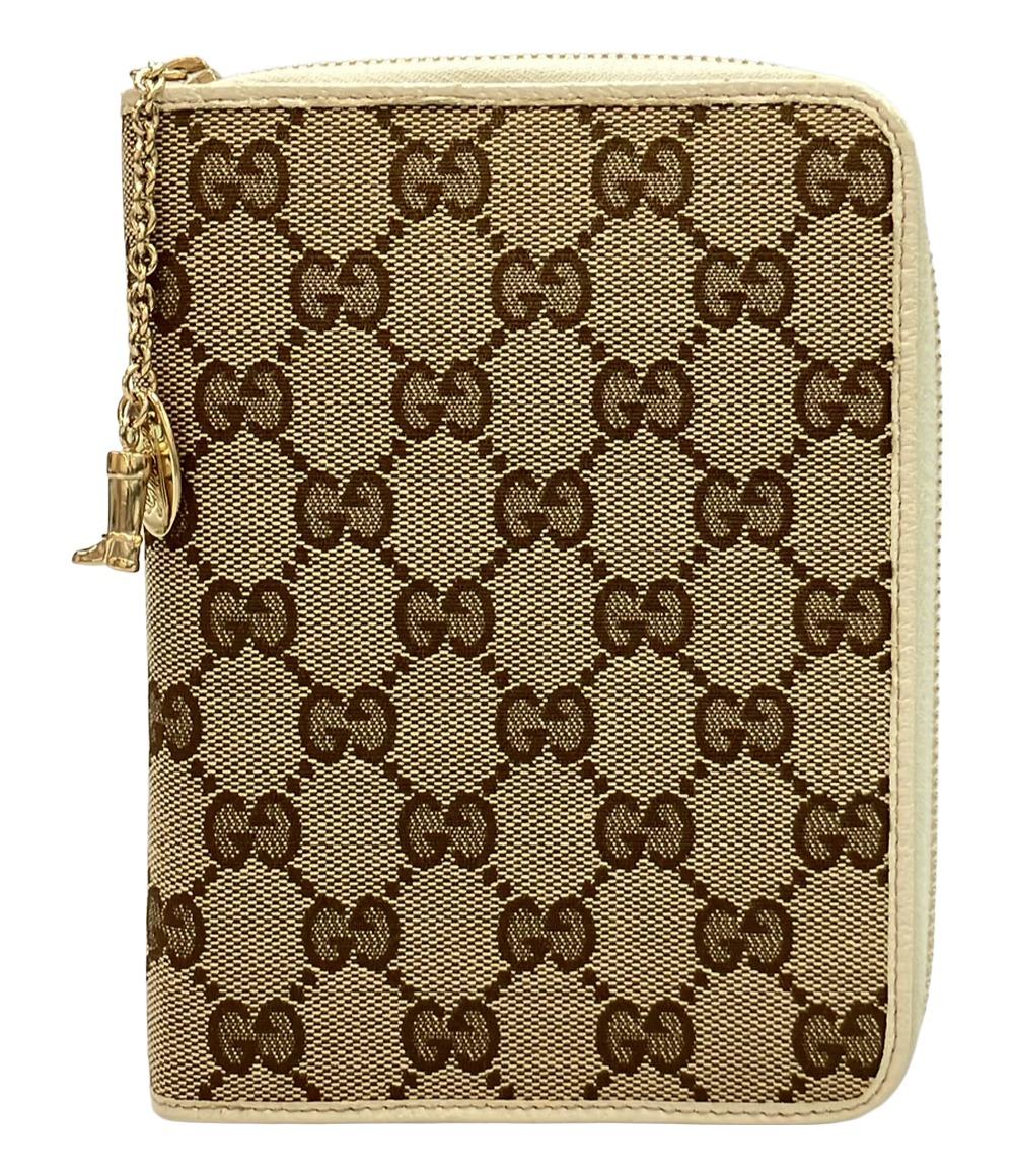 GUCCI 手帳カバー GGキャンバス 163234 0416 レディース メンズ グッチ