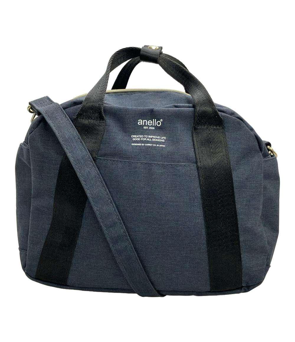 美品 アネロ ショルダーバッグ ボストンバッグ 2WAY 斜め掛け レディース anello