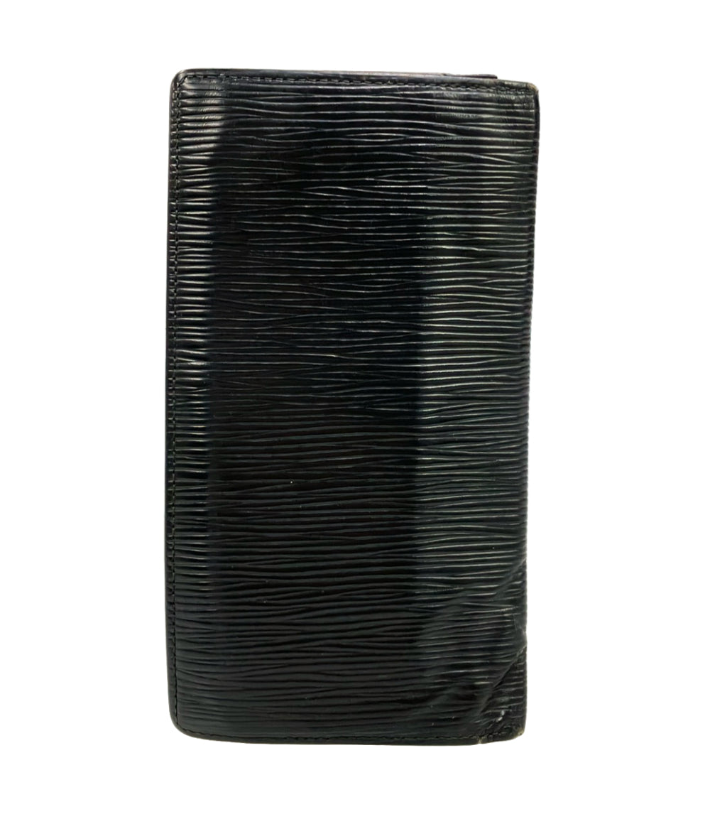 LOUIS VUITTON 二つ折り長財布 レザー ポルトカルトクレディ エピ M63212 メンズ ルイ・ヴィトン