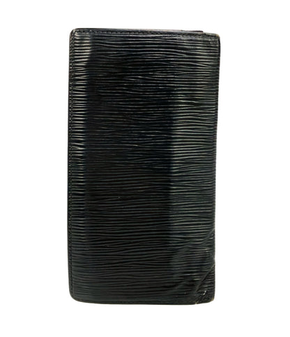 LOUIS VUITTON 二つ折り長財布 レザー ポルトカルトクレディ エピ M63212 メンズ ルイ・ヴィトン