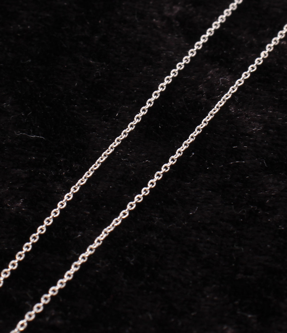 美品 STAR JEWELRY ネックレス K18 ダイヤ 0.02ct スターモチーフ