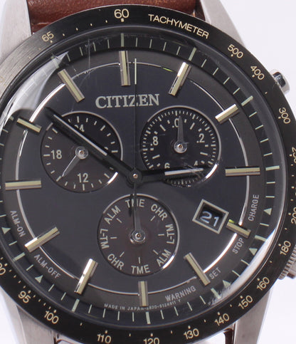 CITIZEN 腕時計 ソーラー ネイビー E820-S086353 メンズ シチズン