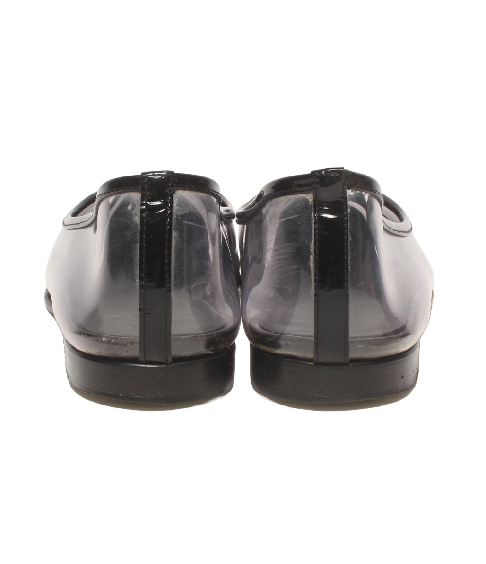 CHANEL ローヒールパンプス バレーシューズ スケルトン レディース SIZE 38 シャネル