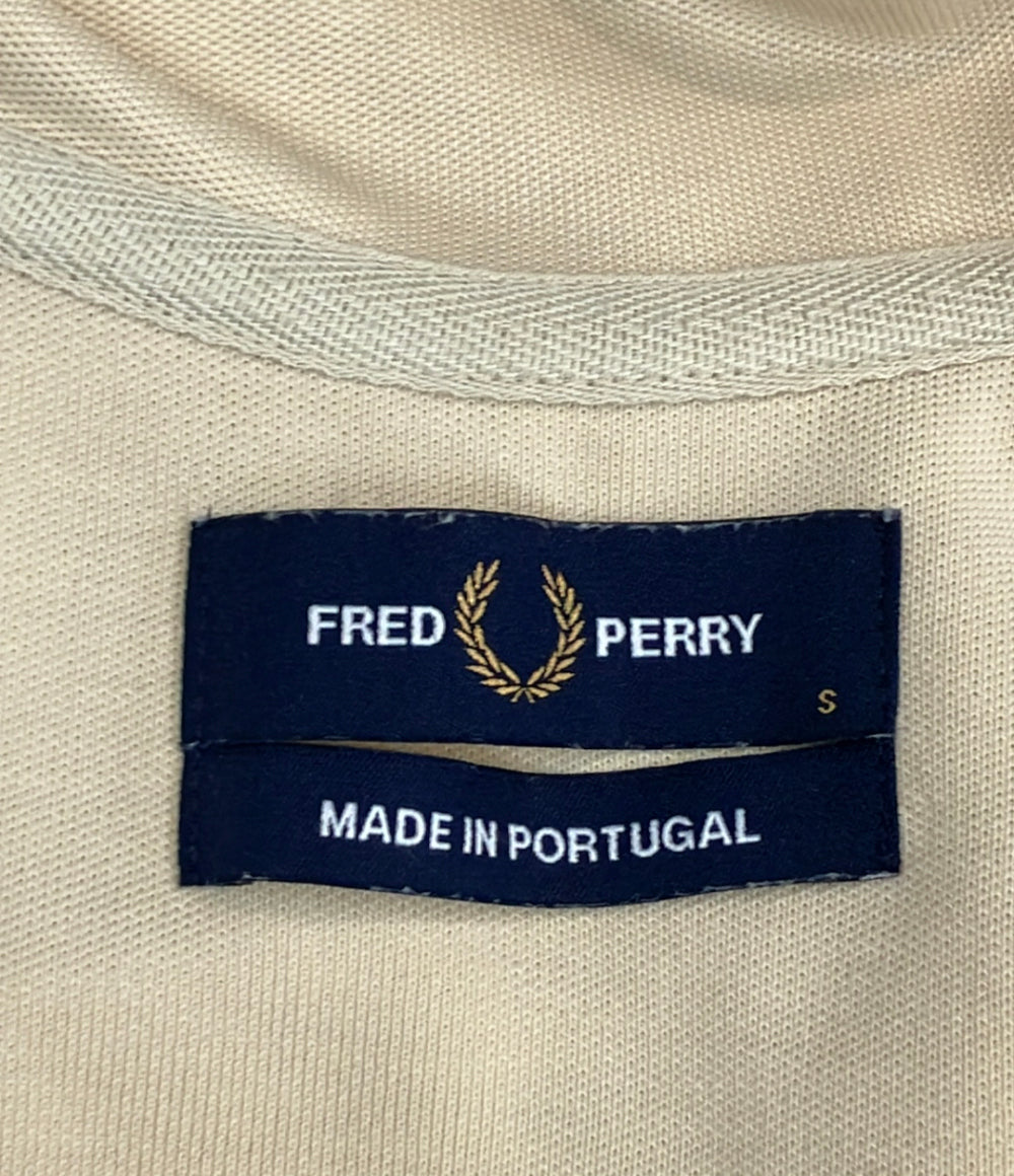 美品 FRED PERRY コントラストテープ トラックジャケット メンズ SIZE S フレッドペリー