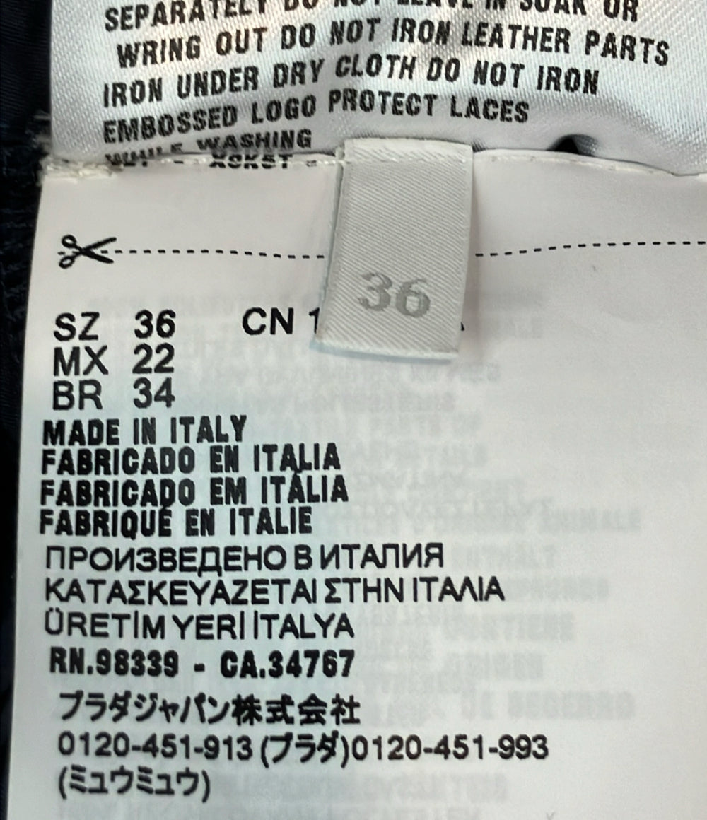 Miu Miu スカート テクニカルファブリック MG2250-121I レディース SIZE 36 (S) ミュウ ミュウ