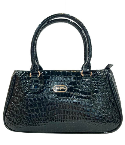 フォリフォリ ハンドバッグ クロコ型押し レディース Folli Follie