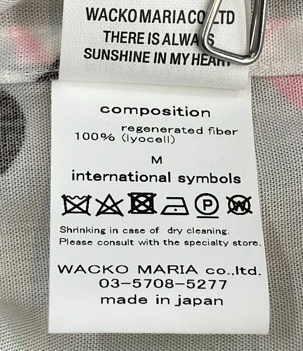 美品 WACKO MARIA WOLF'S HEAD 半袖シャツ メンズ SIZE M ワコマリア ウルフズヘッド