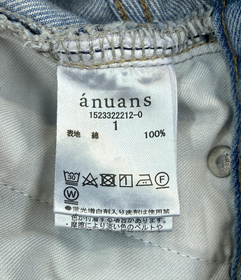 アニュアンス デニムパンツ ワイド レディース SIZE 1 (S) anuans