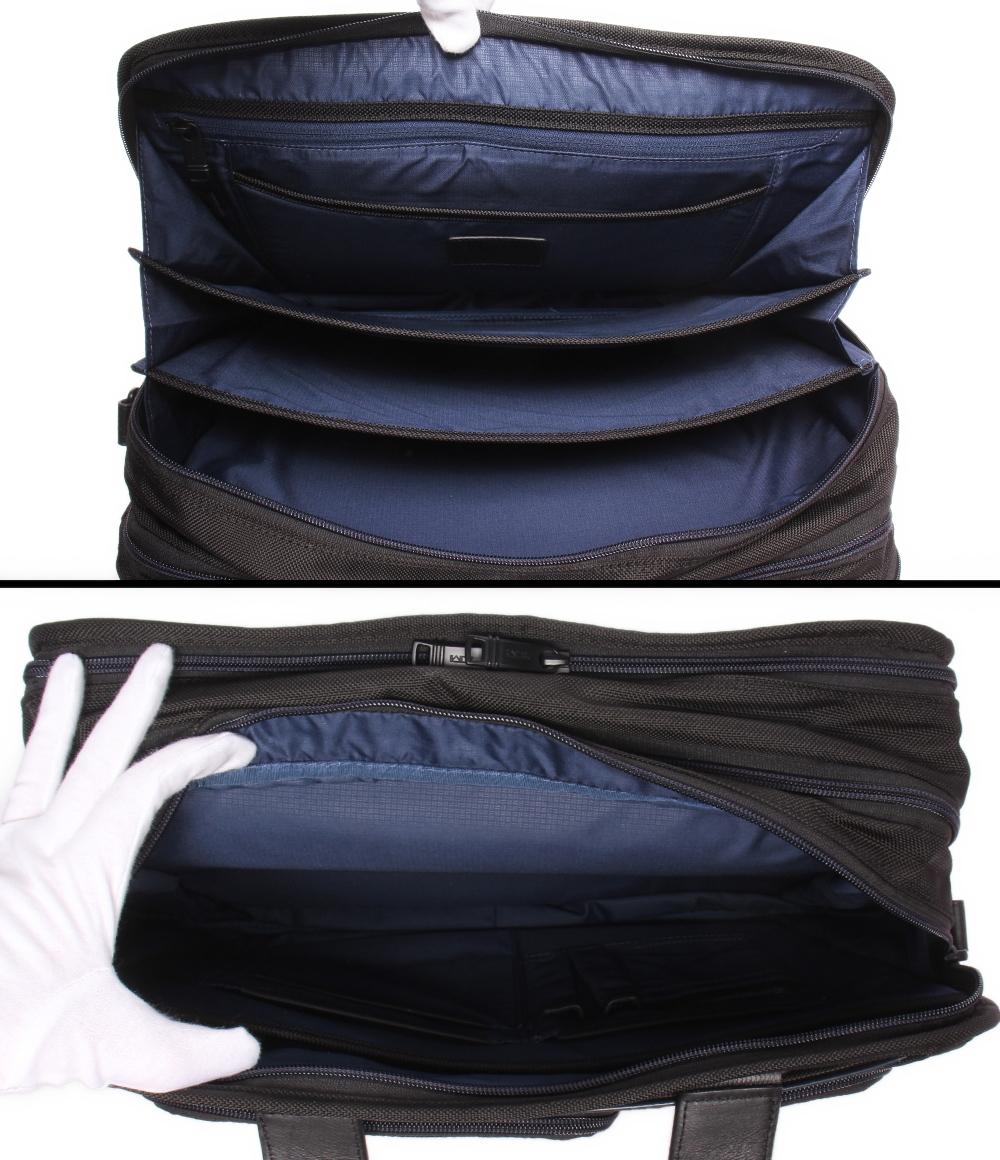 TUMI ビジネスバッグ ブリーフケース ショルダーバッグ 肩掛け エクスパンダブル オーガナイザー ラップトップ ブリーフ ALPHA3 02603141DNVY3E