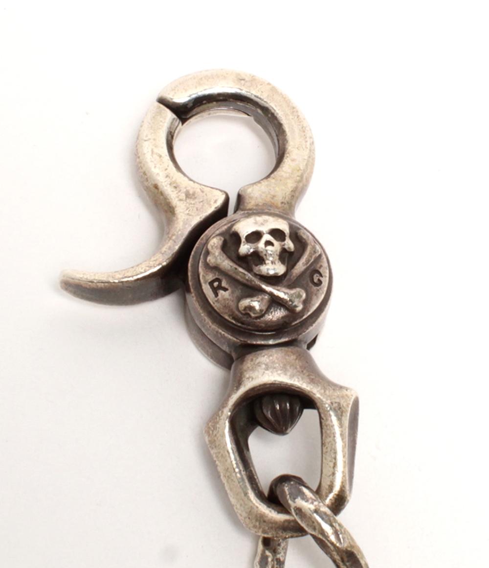 Argent Gleam ウォレットチェーン SV925 スカル メンズ アージェントグリーム