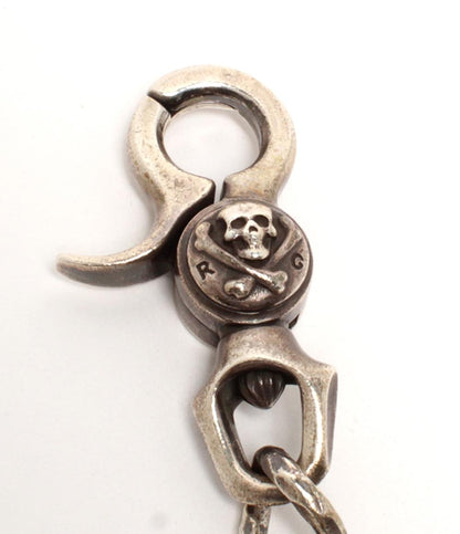 Argent Gleam ウォレットチェーン SV925 スカル メンズ アージェントグリーム