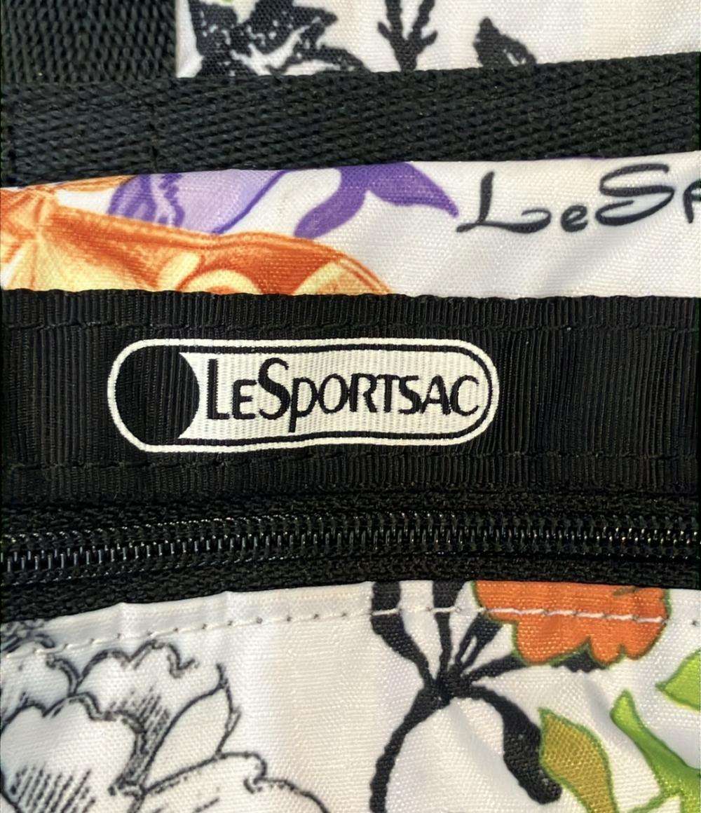 LeSportsac 2way ハンドバッグ ショルダーバッグ 肩掛け 花柄 植物柄 レディース レスポートサック
